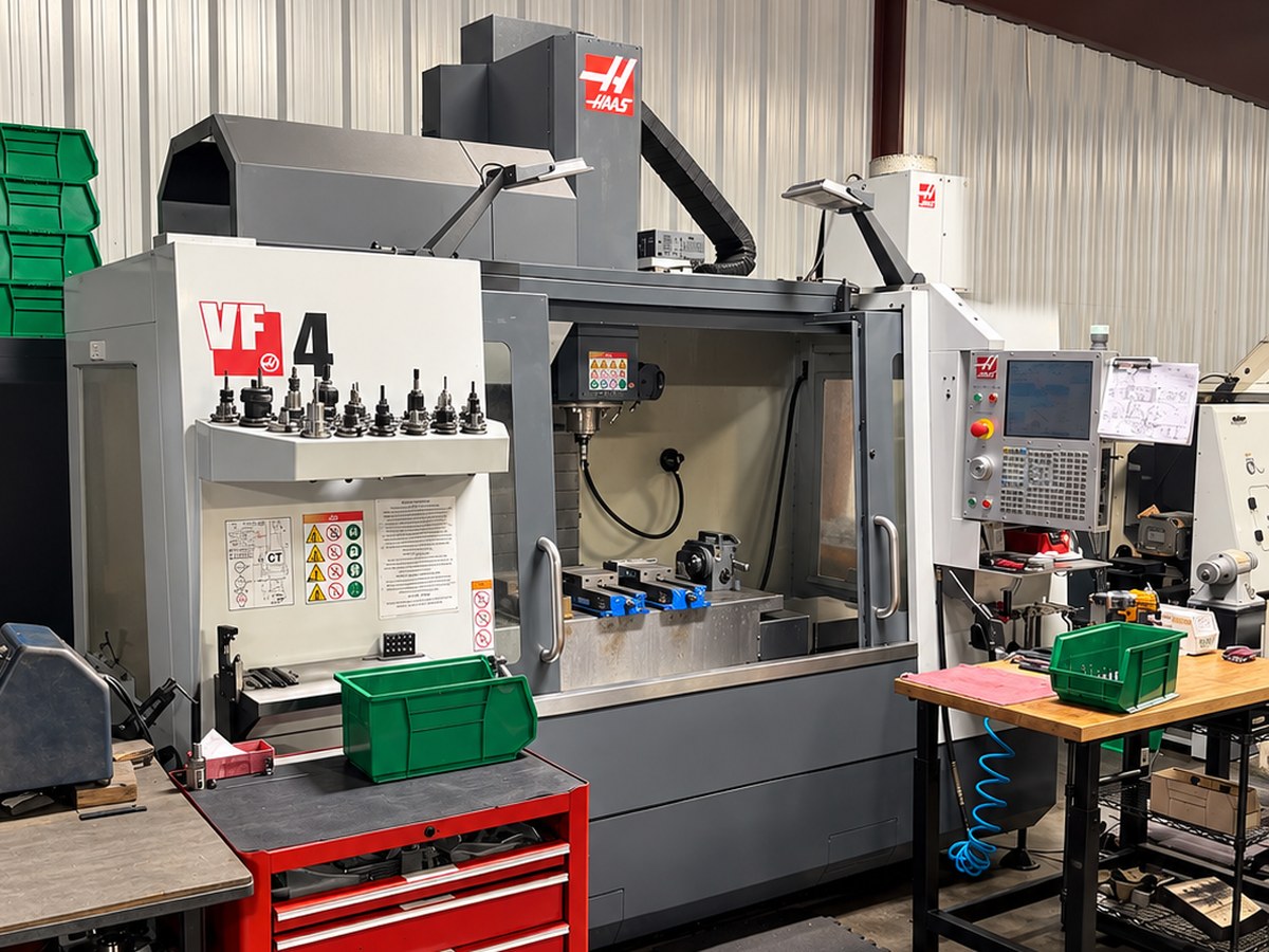 Haas VF-4 vertical machining center